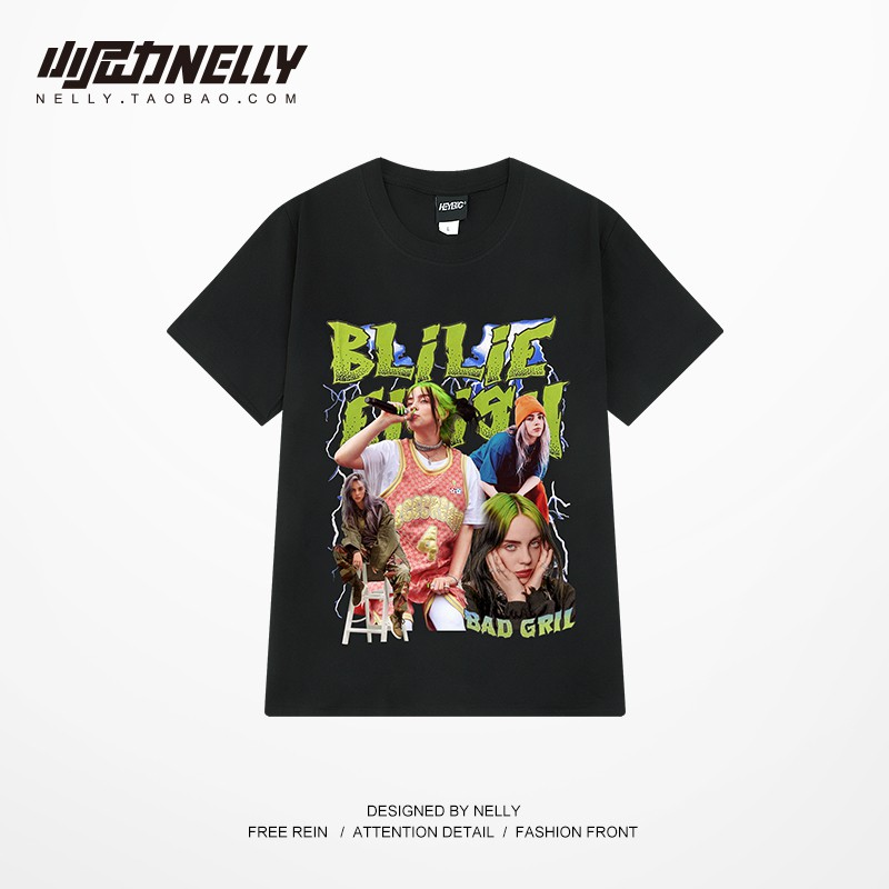 Áo phông Nelly Heybig ngắn tay - Billie Eilish