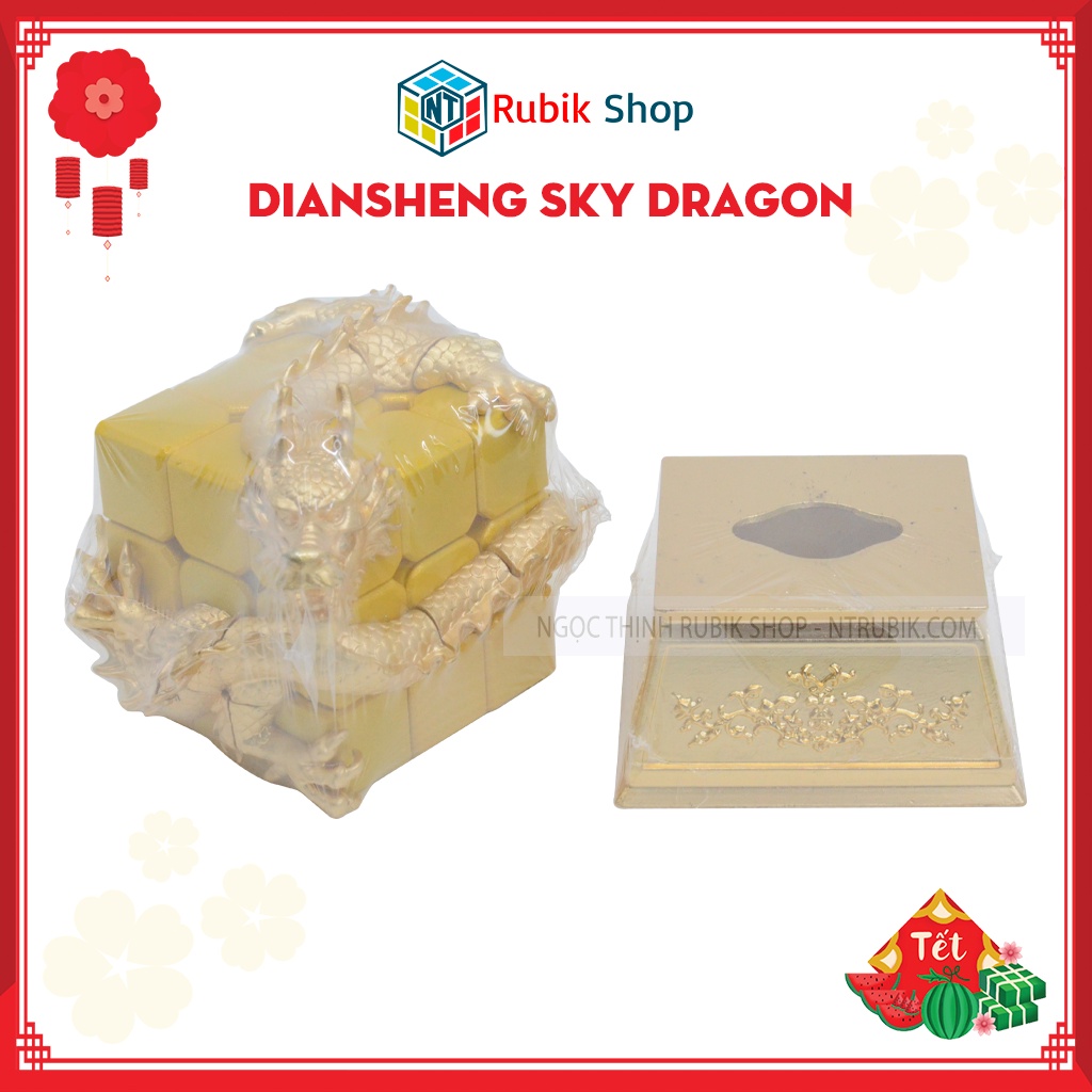 Rubik 3x3x3 Rồng Diandseng- Diangsheng Sky Dragon Phiên bản giới hạn Limited Editon 2022