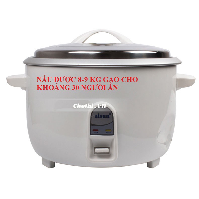 Nồi Cơm Điện Công Nghiệp cỡ đại 25L Zisun CFXB380