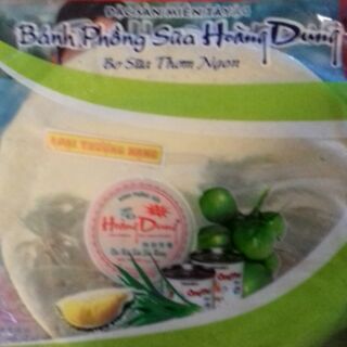 Bánh tráng phồng sữa dẻo