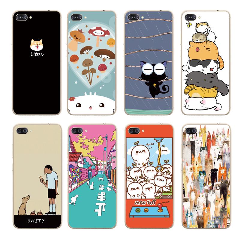 Ốp Điện Thoại Mềm In Hình Mèo Dễ Thương Cho ASUS Zenfone 4 MAX Pro ZC554KL / ZC551KL / ZC550KL / ZC520KL