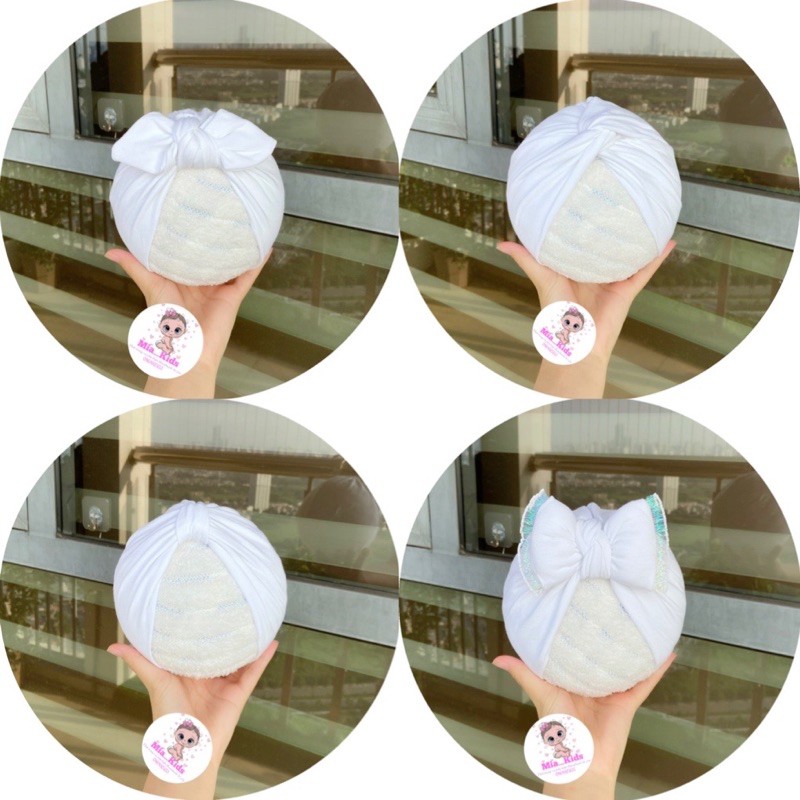 MŨ TURBAN CHO BÉ RẺ ĐẸP CHẤT COTTON MỀM MỊN - VỪA SÀNH ĐIỆU, VỪA CHE THÓP ĐƯỢC CHO BÉ