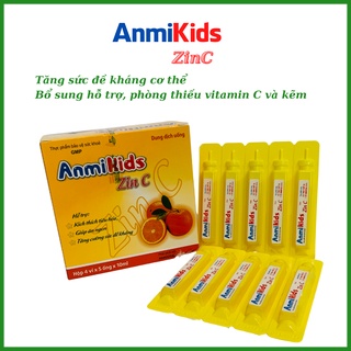 Ống uống bổ sung vitamin c và kẽm zin c