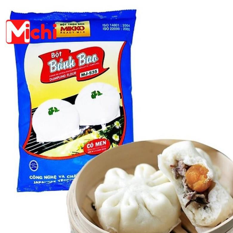 Bột trộn sẵn Bánh Bao Mikko 400g Michi