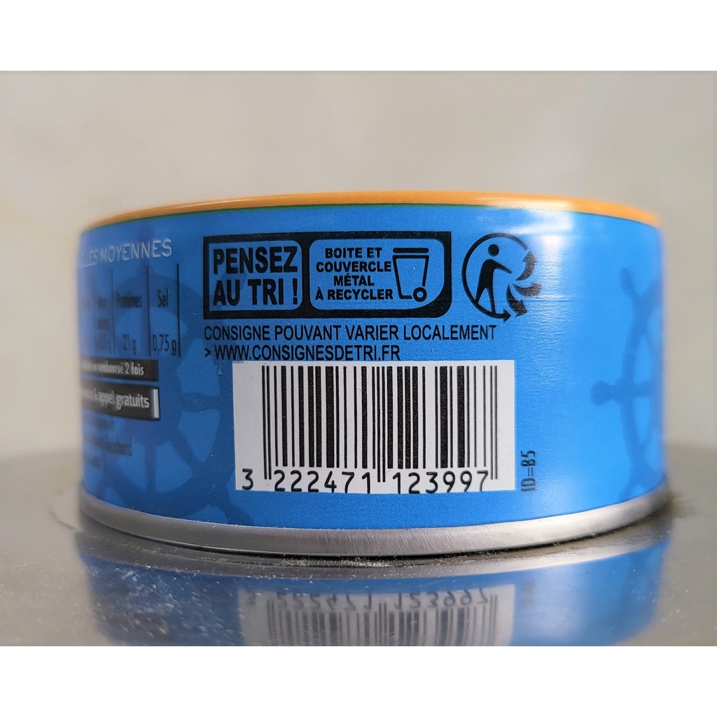 [Hộp 160g] VỤN CÁ NGỪ NGÂM DẦU HƯỚNG DƯƠNG [Ivory Coast] CSN Tuna in Sunflower Oil