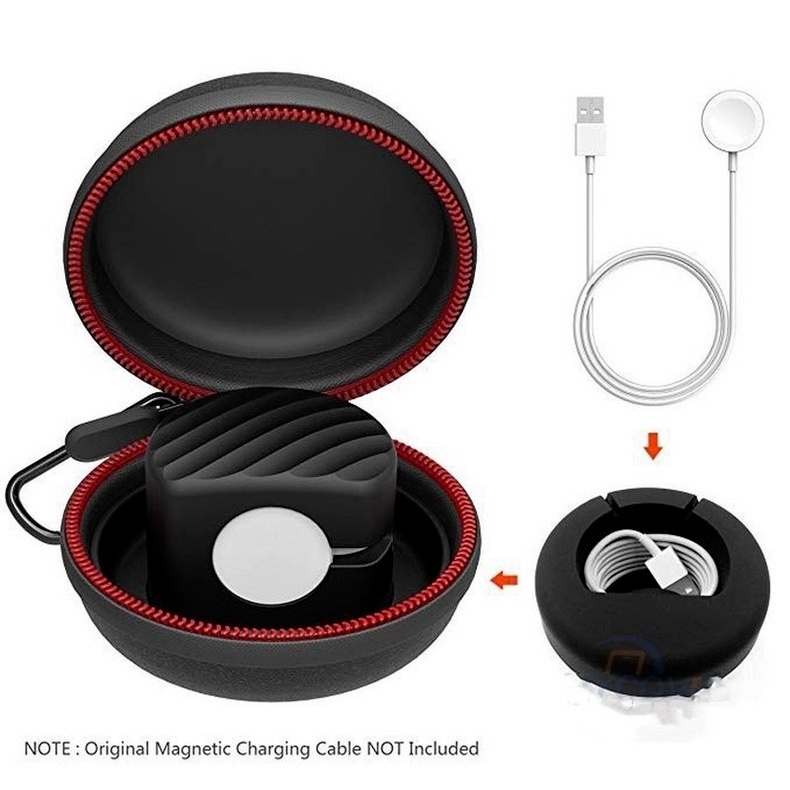 Túi Đựng Sạc Có Khóa Kéo Cho Apple Watch Series 6 SE 5 4 3 2 1 iwatch Ultra 8 49 40 44 38 42 MM Ốp