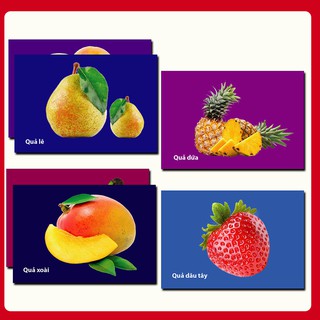 Flashcard Thông Minh - Bé Nhận Biết Thế Giới Rau Củ Quả