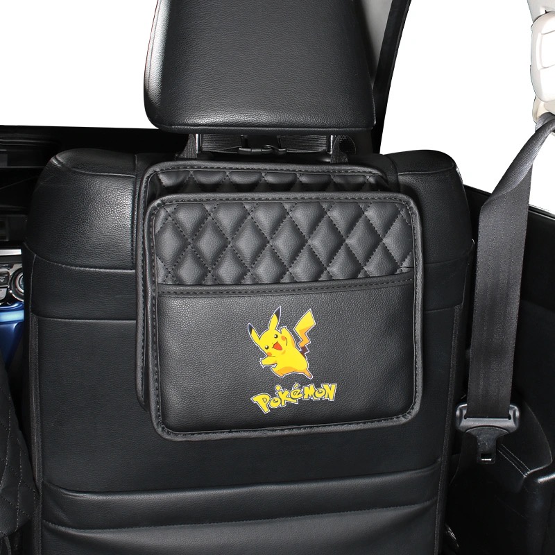 【Ready Stock】 Car storage bag Multifunctional car storage bag Rear seat hanging bag 1pc 5Ves