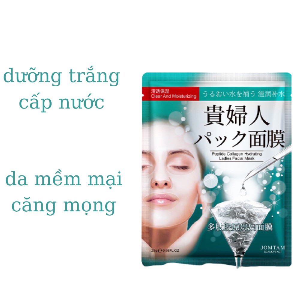 Mặt nạ thạch collagel BIOAQUA thủy tinh trong suốt mask nội địa trung dưỡng trắng sáng da giảm mụn | BigBuy360 - bigbuy360.vn