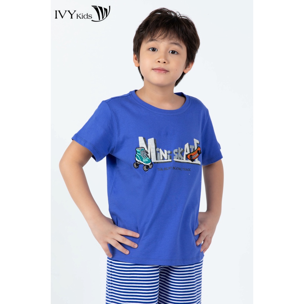 Áo thun Mini Skate bé trai IVY moda MS 57K1367