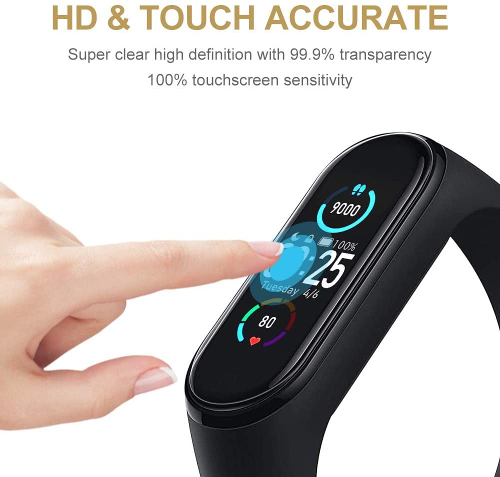 Set 3 Miếng Dán Bảo Vệ Màn Hình Dành Cho Xiaomi Mi Band 5