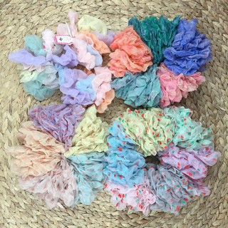 Cột tóc srunchies nhiều kiểu