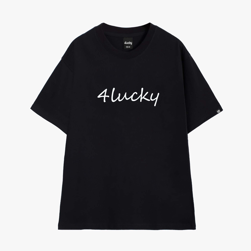 Áo thun unisex 4Lucky 6017 - form rộng oversize streetwear