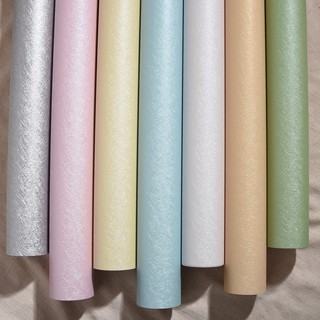 Khổ 5M Giấy dán tường nhám sợi sang trọng phong cách Hàn Quốc NXX936
