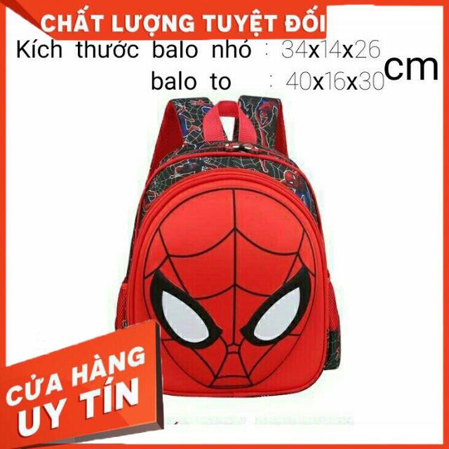 [XẢ KHO+FREE SHIP] Balo người nhện Spider Man cho bé