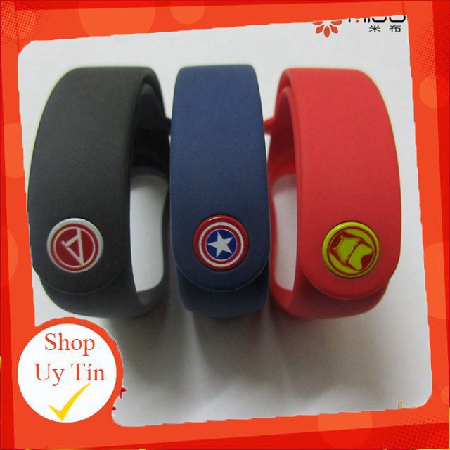 [SALEOFF] Dây đeo cao su phiên bản Avengers cho Mi Band 3, Mi Band 4 - Shop Thế giới điện máy ..