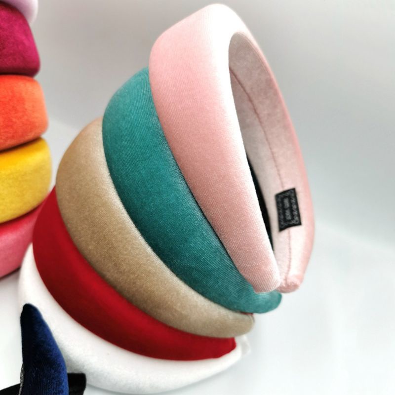 Băng Đô Vải Nhung 11 Màu Sắc Ngọt Ngào Cho Nữ