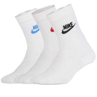 Tất Vớ Cổ Lửng Trắng Nike Phong Cách Thời Trang Ba Màu Chữ