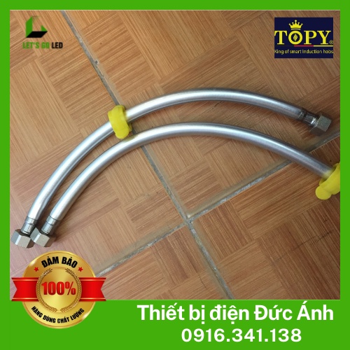 Dây cấp nước lõi cao su TOPY - Cấp nước bình nóng lạnh - Chịu nhiệt tốt