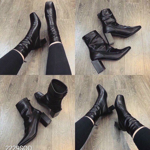 BOOT NỮ, BỐT THỜI TRANG, BOOT NỮ, GIÀY ĐÔNG CAO GÓT DA MỀM SANG CHẢNH | BigBuy360 - bigbuy360.vn