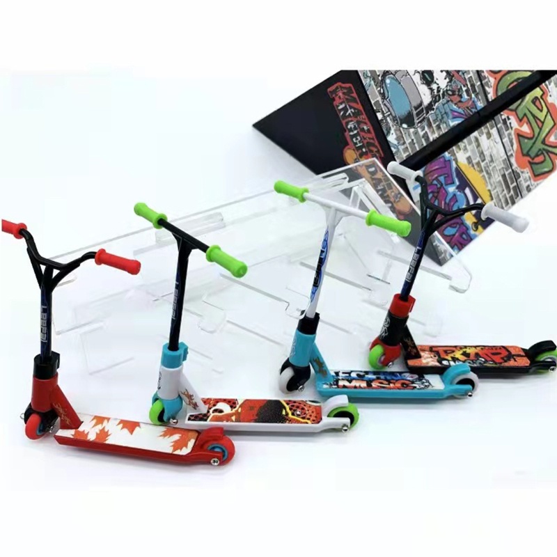 Mô Hình Xe Trượt Ngón Tay Mini Bằng Hợp Kim Độc Đáo