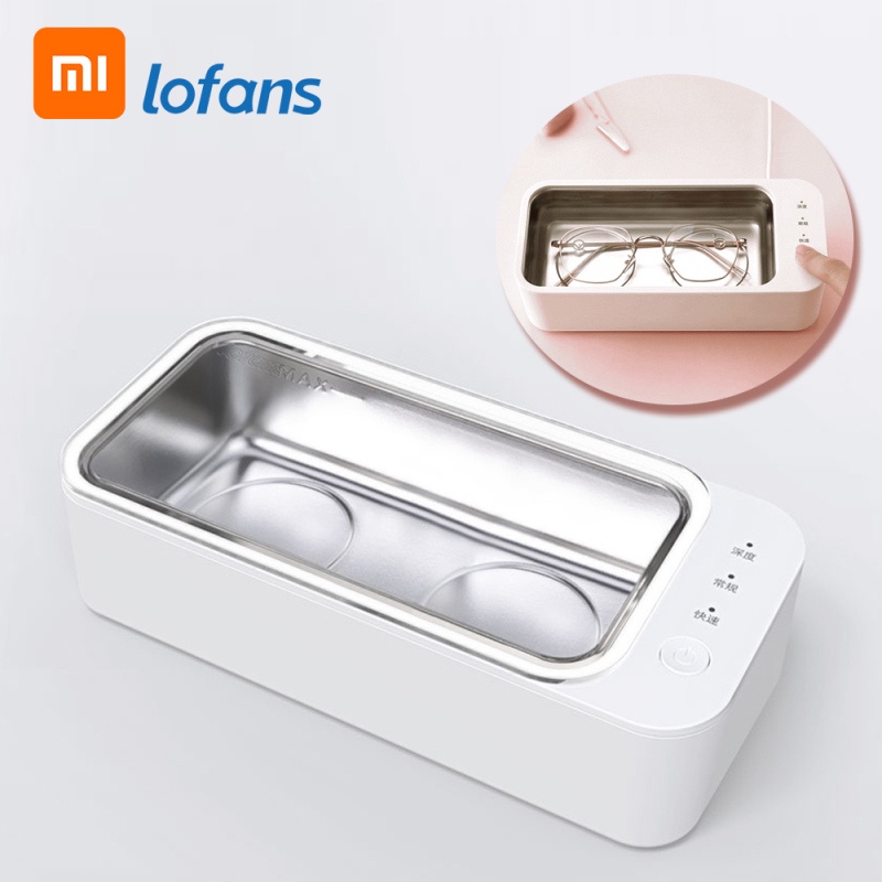 Máy Rửa Trang Sức Xiaomi lofans Bằng Sóng Siêu Âm Tiện Dụng Chất Lượng Cao