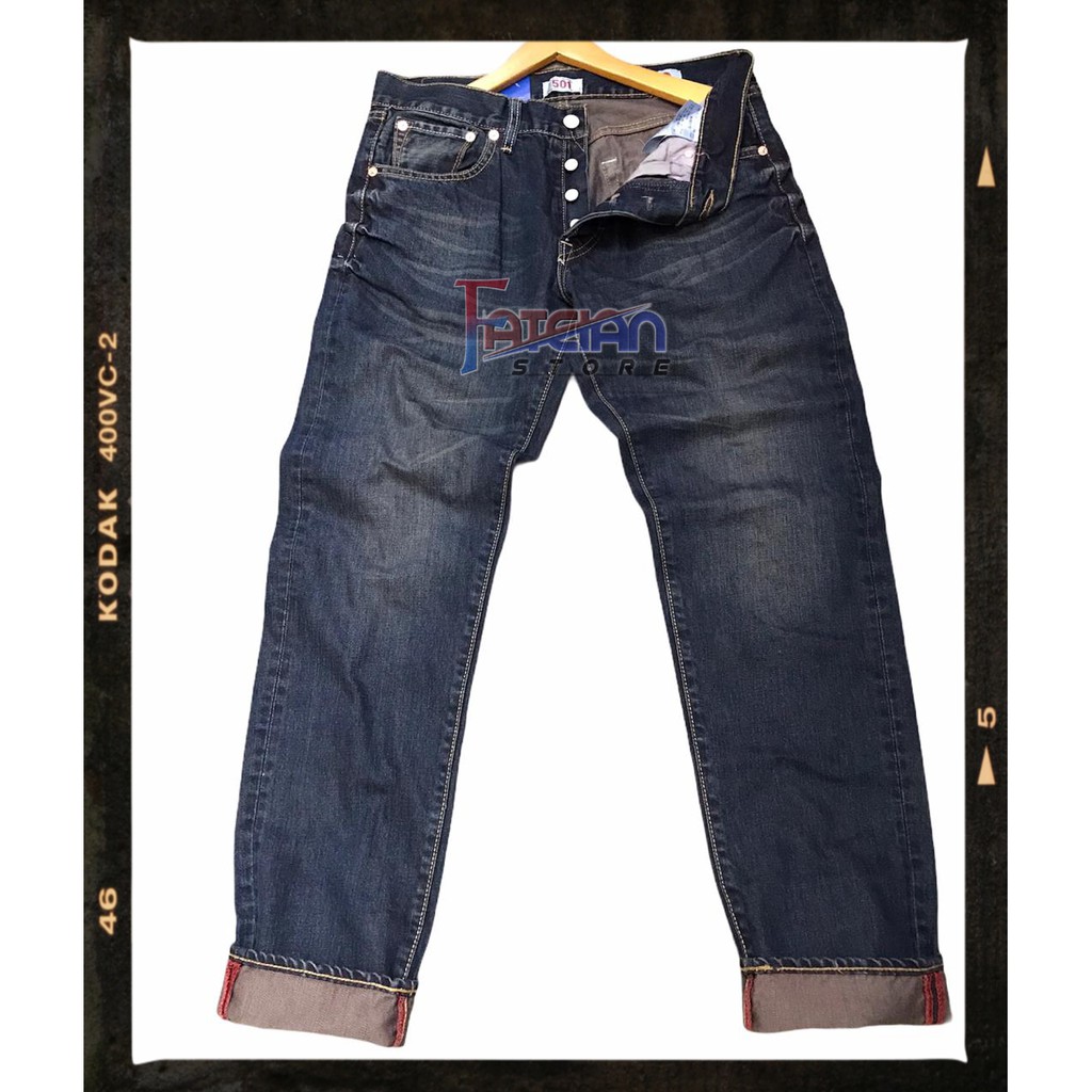 Quần jean dài thời trang cá tính Levis 501 cho nam