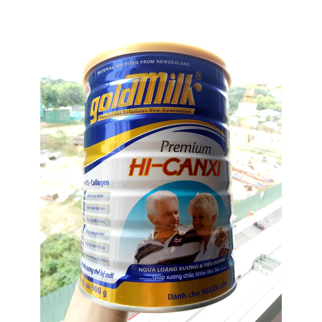 Sữa GoldMilk Hi-Canxi – hộp 900G HSD 2024