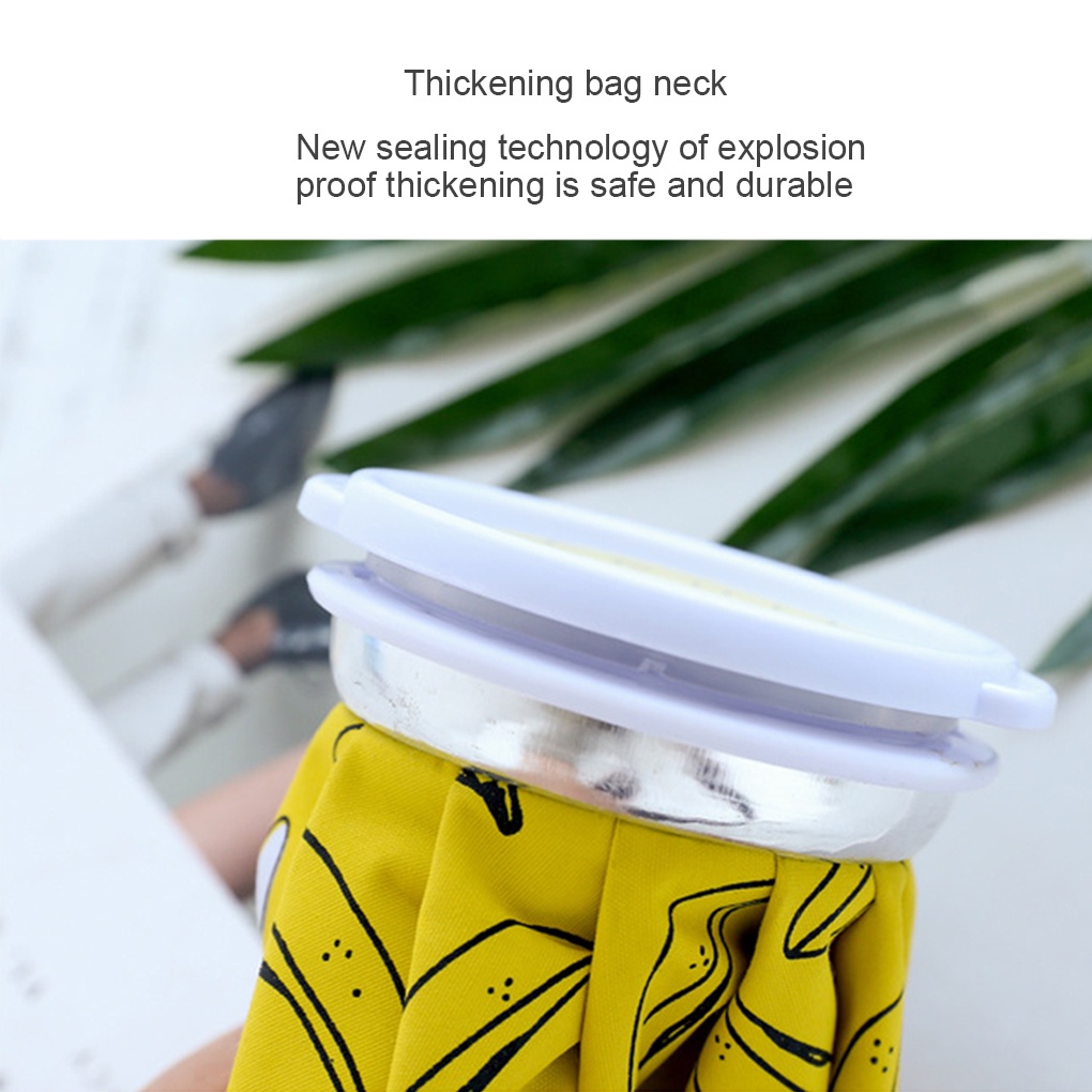 Túi Chườm Đá Họa Tiết Hoạt Hình Dễ Thương Giúp Giảm Đau Tái Sử Dụng Tiện Lợi