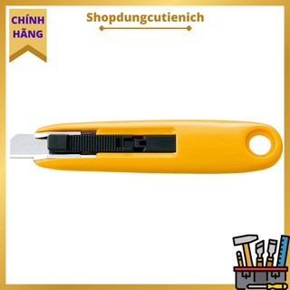 Dao Cắt Hộp, Giấy, Thùng Carton OLFA SK-7/24 Thiết Kế Nhỏ Gọn, An Toàn, Dùng Cả 2 Tay