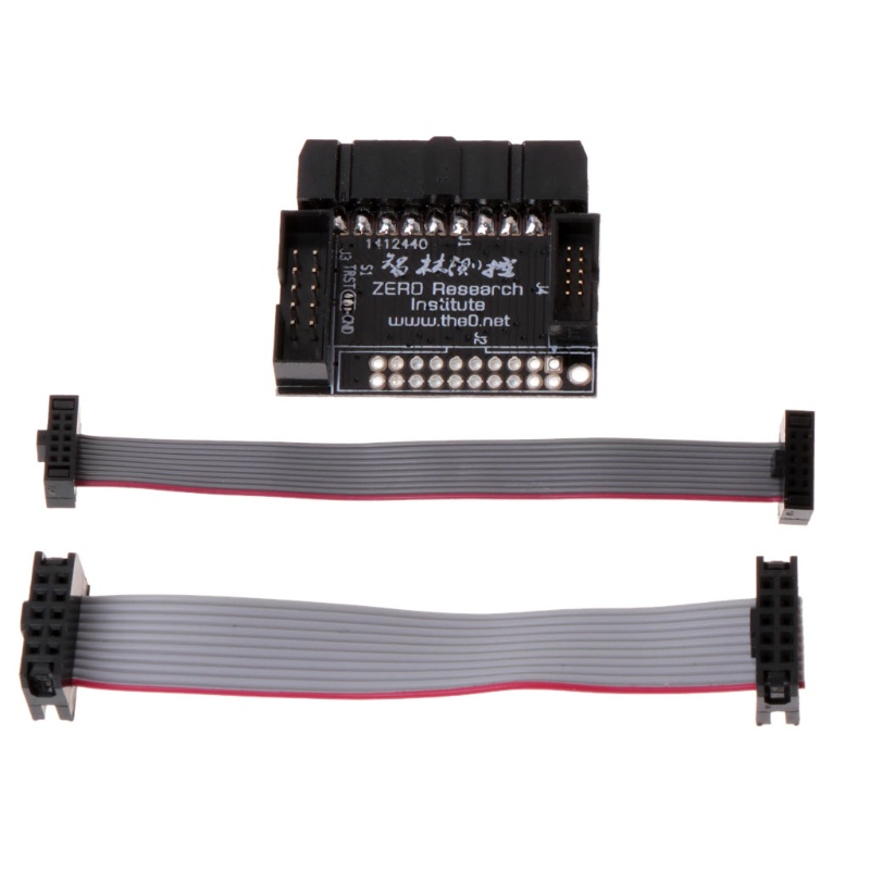 Bảng Mạch Chuyển Đổi Giao Diện 20-pin 2.54 Pitch JTAG Sang 10-pin 2.0mm &amp; 1.27mm