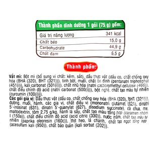 10 gói Mì Tôm Hảo Hảo Xào Các Vị (10 gói x75G)