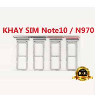 Khay sim samsung note10 / note 10 / n970 chính hãng tặng kèm que chọt sim