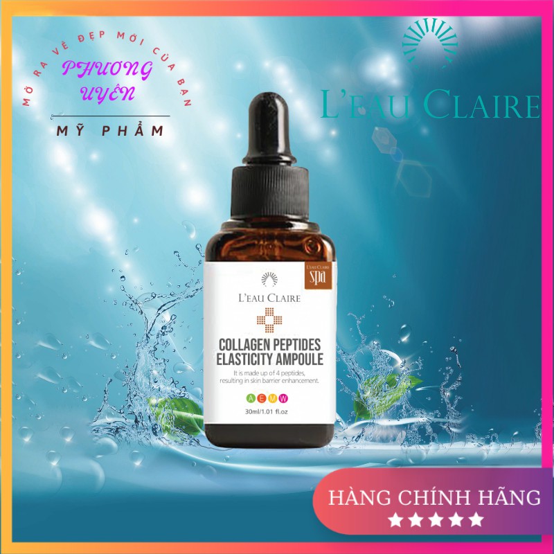 Ampoule Tế Bào Gốc Collagen Peptide 30ml 💯CHÍNH HÃNG HÀN QUỐC💯 Tinh Chất Trẻ Hóa Da Cấp Ẩm Làm Mờ Vết Nhăn