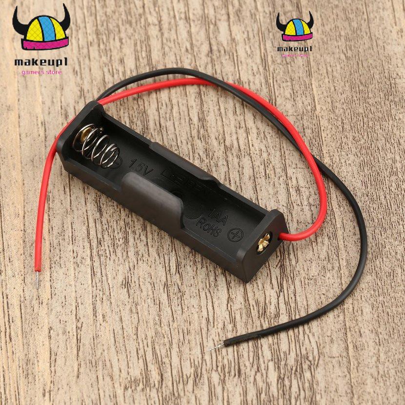 RN Hộp Đựng Pin Hàn 1xaa Kèm Dây Cáp