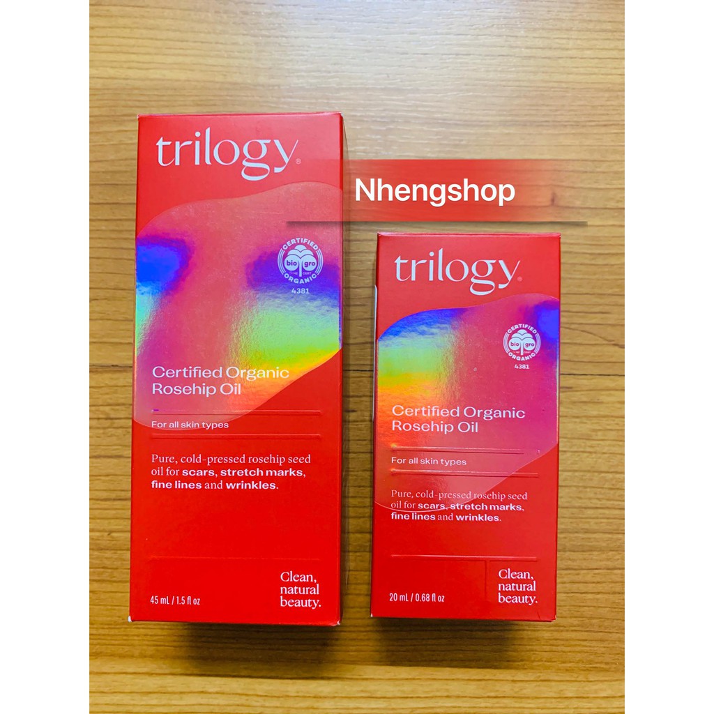 [Full 20/45ml] Trilogy Certified Organic Rosehip Oil | BigBuy360 - bigbuy360.vn