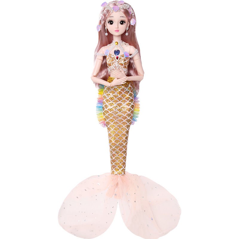 Búp bê Barbie nàng tiên cá 60cm