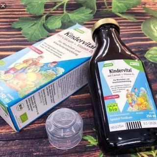 Sirup siro bổ sung canxi + vitamin D3 hữu cơ SALUS 250ml