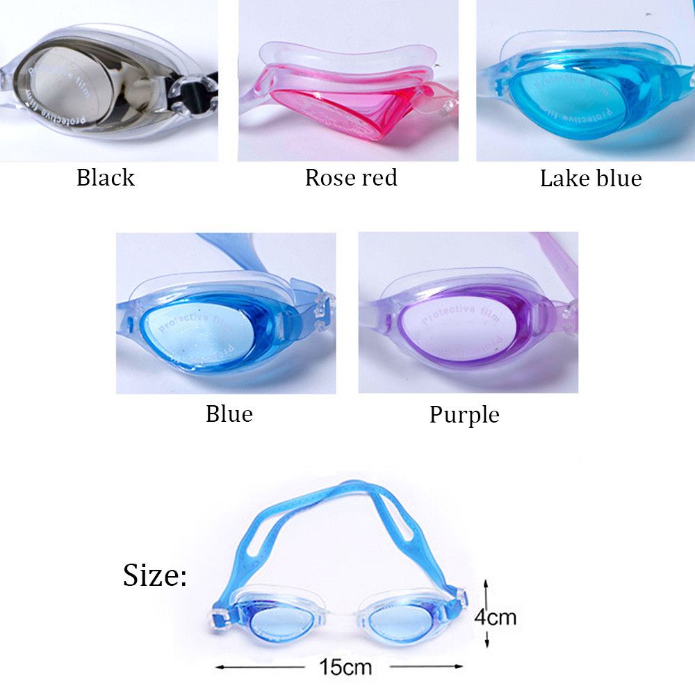 Kính bơi GUUGEI chống tia UV chống bám hơi nước chống thấm nước có nút bịt tai tiện lợi