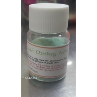 Lọ dinh dưỡng NPK chăm sóc cho cây