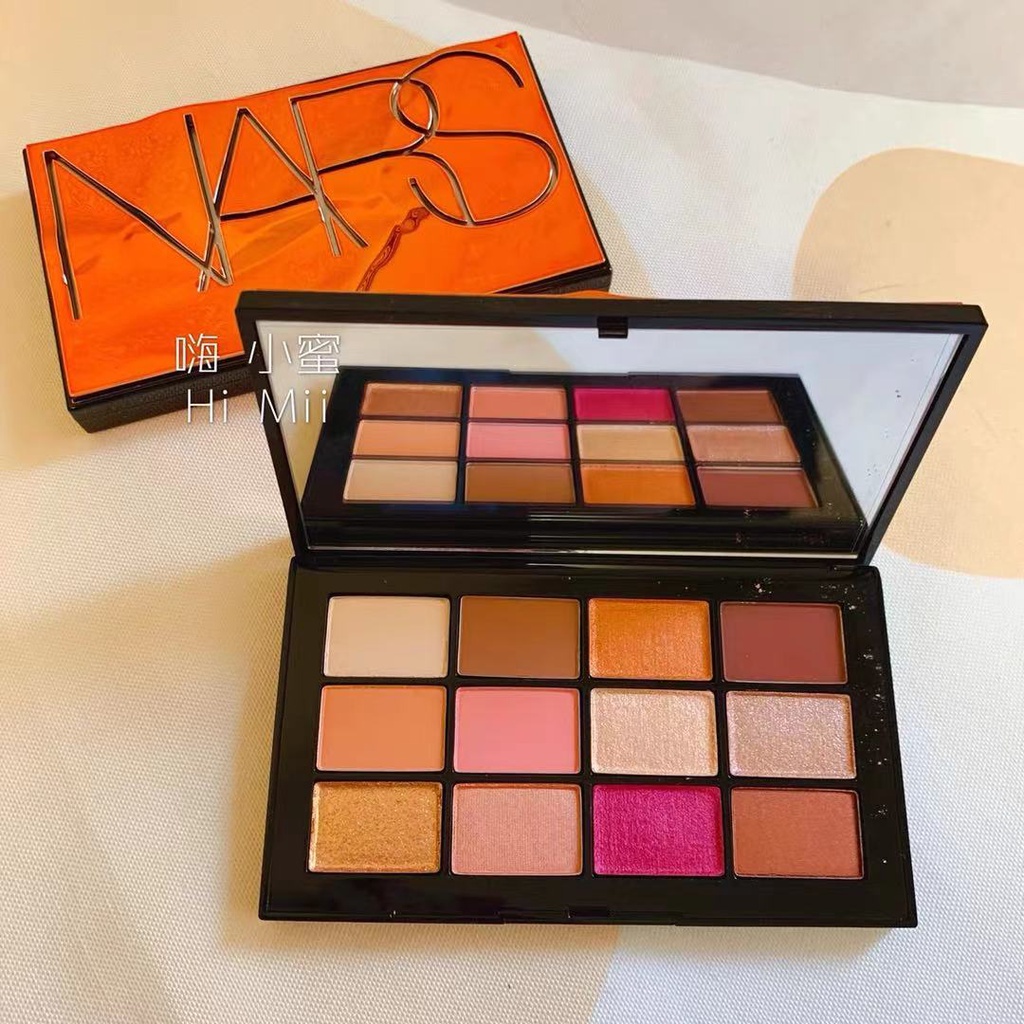 Bảng Phấn Mắt Nars 12 Màu Kháng Nước Phiên Bản Giới Hạn 1.4g