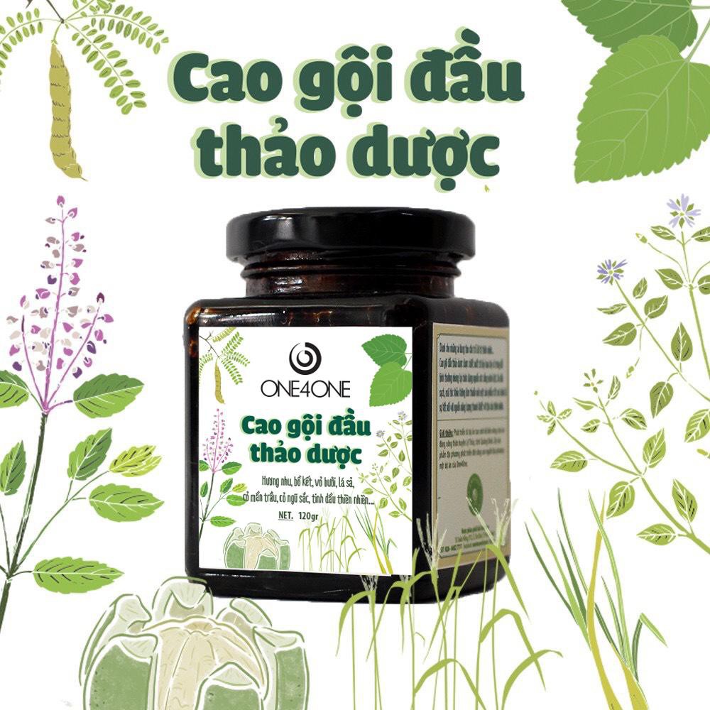 Cao Gội Đầu Bồ Kết Và Thảo Dược Thiên Nhiên  - Ngăn rụng tóc, trị gàu - 120gr -  Dầu Gội Bồ Kết