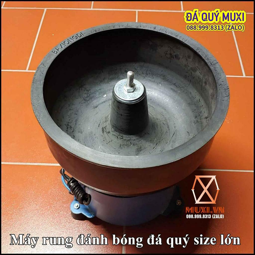 Máy rung bóng Size lớn đánh bóng Công nghiệp Đá quý, Kim loại, Trầm hương, Ngọc trai - Công suất cao, tuần hoàn khỏe
