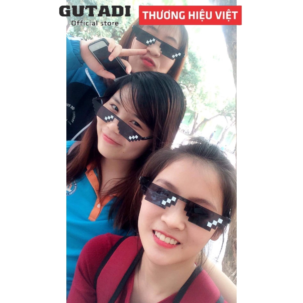 Mắt Kính Thug Life Kính Minecraft hottrend nam nữ unsex GUTADI