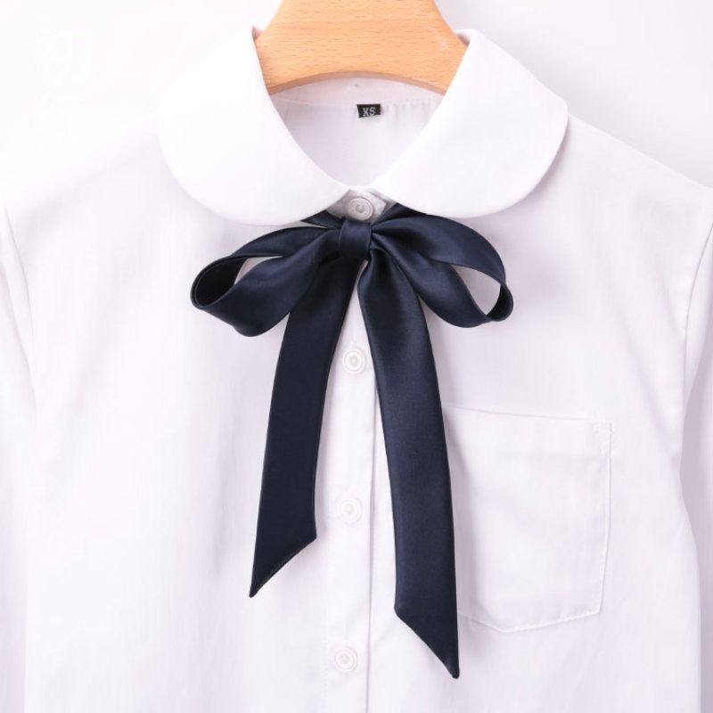 1 Cà Vạt Nơ Đồng Phục Học Sinh Nhật Bản Màu Sắc Đơn Giản