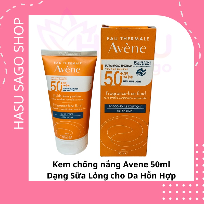 Kem Chống Nắng Dành Cho Da Dầu Mụn Avene Mattifying Cleanance Sunscreen SPF50+ 50ml