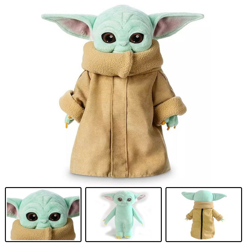 Thú Nhồi Bông Hình Yoda 30cm