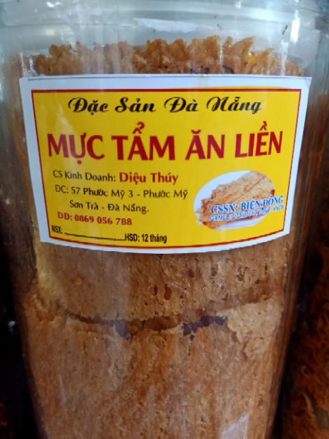 500gr Mực Cán Nguyên Con Tẩm Vị Ăn Liền - Đặc Sản Đà Nẵng | BigBuy360 - bigbuy360.vn