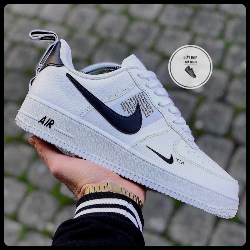 Giày Air Force 1 Utility White +full box bill