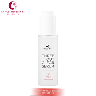 Tinh chất goodndoc three out clear serum chống lão hoá làm sáng cho da mịn màng - 50ml